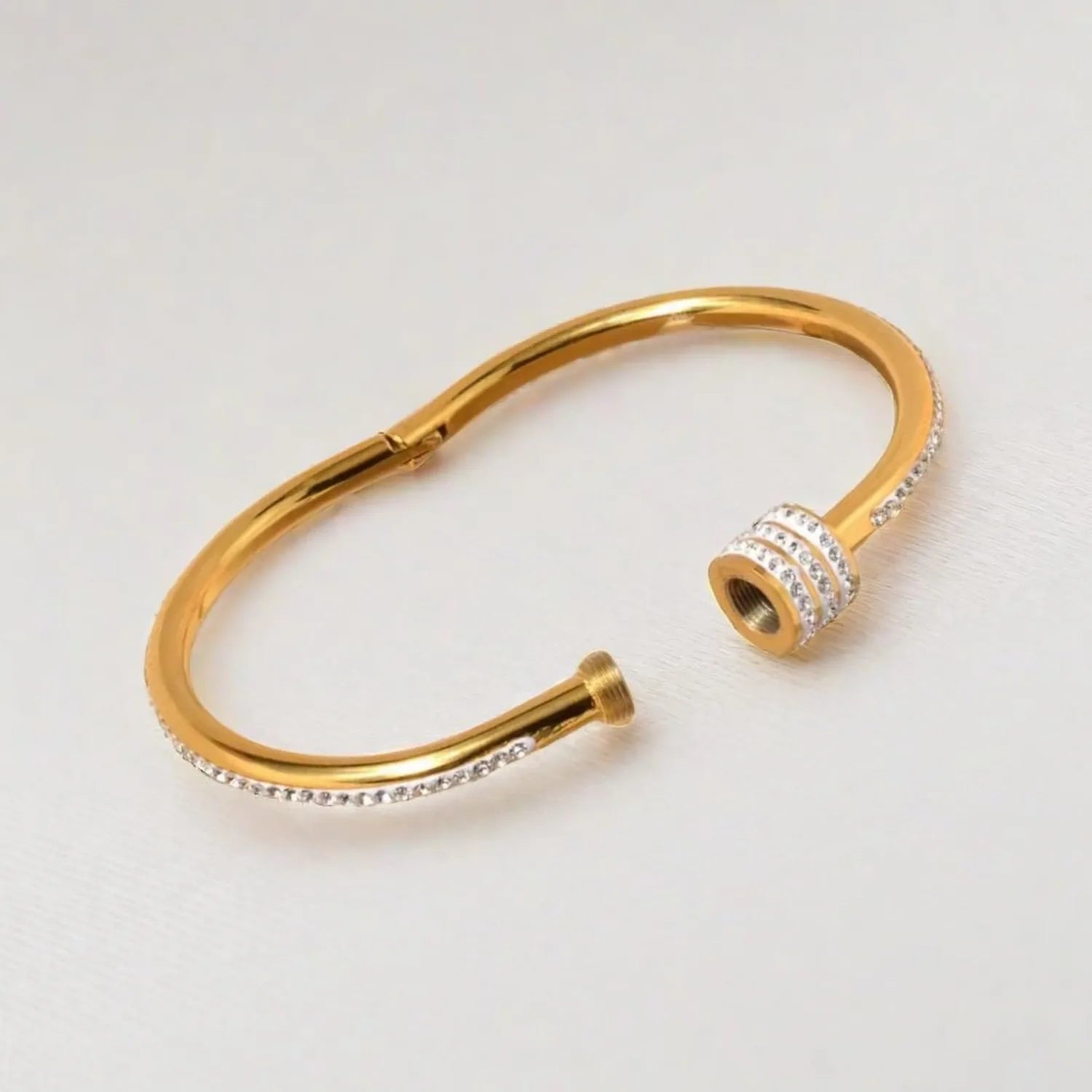 Gold Plated Bracelet Stack for Women Non Tarnish Dainty Women's Luxury Bangle Bracelets Set Birthday Gifts Trendy Jewelry