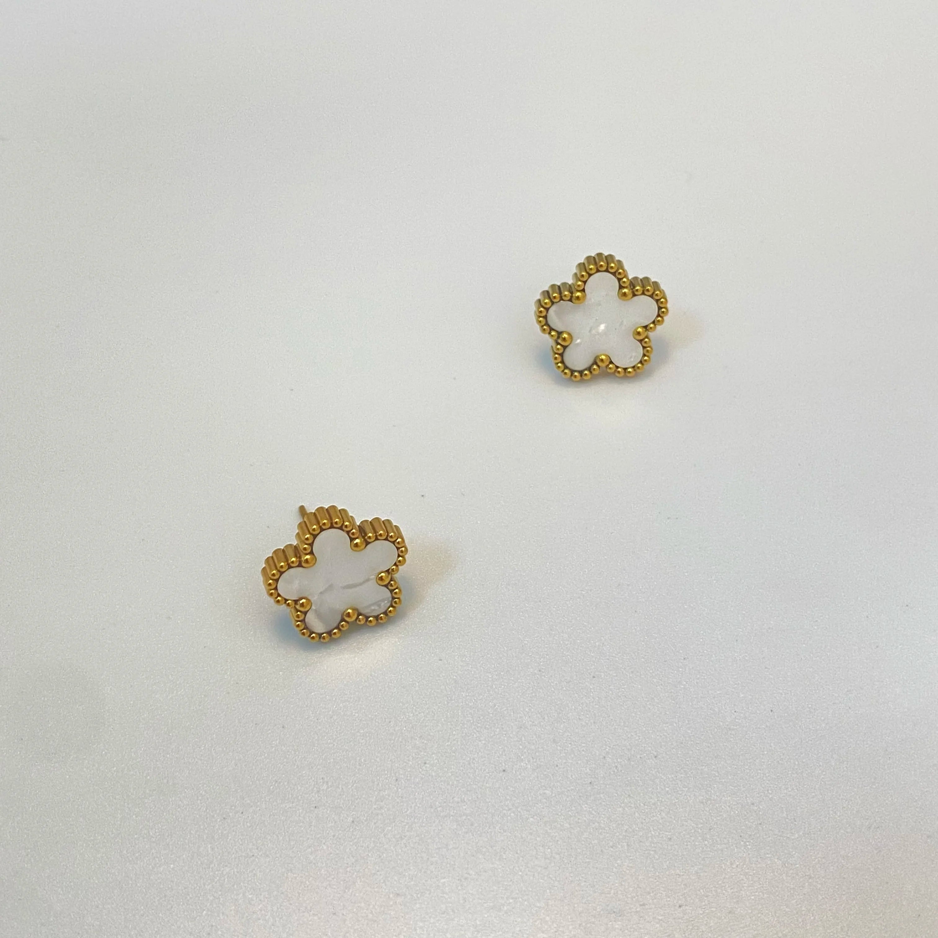 Stainless Steel Double Sided Five Folower Clover Bracelet for Women Girls Fashion 2024 New Elegant Charm Bracelets Jewelry Gifts